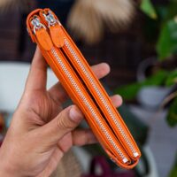 Garbalia Roosevelt Hakiki Deri Telefon Bölmeli El Saplı Turuncu Unisex Portföy Cüzdan - Görsel 7