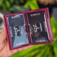 Garbalia Vera Crazy Deri Minimal Bordo Kartlık - Görsel 2