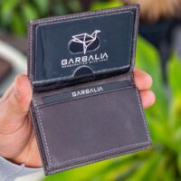 Garbalia Vera Crazy Deri Minimal Gri Kartlık - Görsel 3