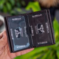 Garbalia Vera Hakiki Deri Minimal Kahverengi Kartlık - Görsel 2