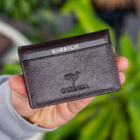 Garbalia Vera Hakiki Deri Minimal Kahverengi Kartlık