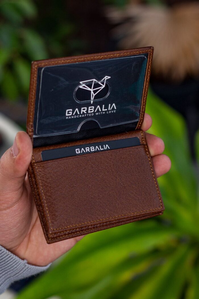 Garbalia Vera Hakiki Deri Minimal Taba Kartlık - Görsel 3