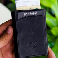 Garbalia Bryant Crazy Deri Mekanizmalı Siyah Kartlık Cüzdan - Görsel 2
