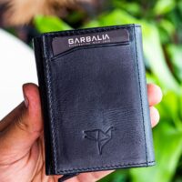 Garbalia Bryant Crazy Deri Mekanizmalı Siyah Kartlık Cüzdan - Görsel 3
