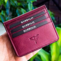 Garbalia Regina Vintage Deri Bordo Erkek Kartlık Cüzdan - Görsel 2