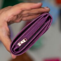 Garbalia Peru Vegan Deri Bozuk Para Gözlü Bol Kartlıklı Mini Mürdüm Kadın Cüzdanı - Görsel 7